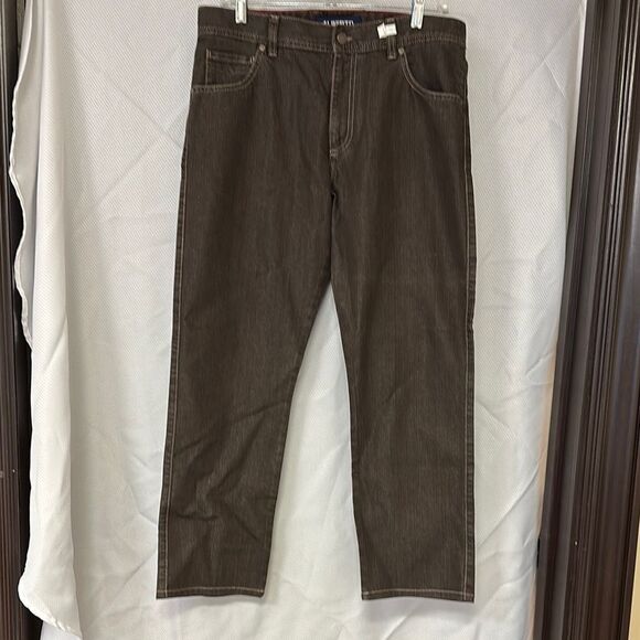 Men's Brown Jeans - Picture 1 of 9